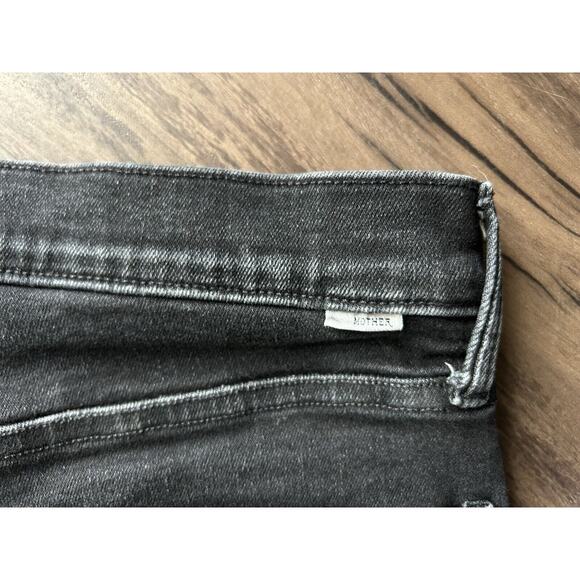 MOTHER The Rambler Zip Ankle Jeans Vroom Size 34 Wide Leg Bootcut Denim Pants - Picture 7 of 15